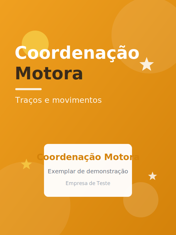 Atividades de Coordenação Motora